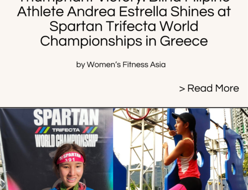 Triumphant Victory: Blind Filipino Athlete Andrea Estrella Shines at Spartan Trifecta World Championships in Greece