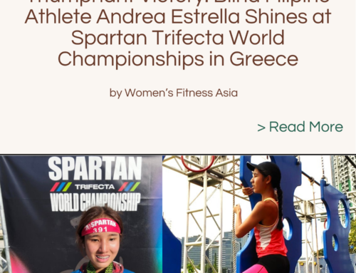 Triumphant Victory: Blind Filipino Athlete Andrea Estrella Shines at Spartan Trifecta World Championships in Greece