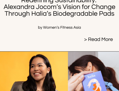 Redefining Sustainability: Alexandra Jocom’s Vision for Change Through Halia’s Biodegradable Pads